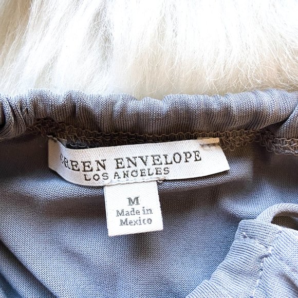 Grey Halter Tank Top - Picture 3 of 3